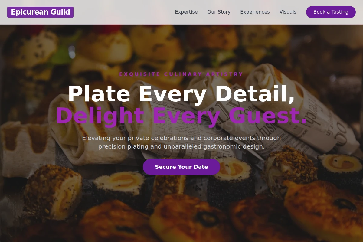 Plating Catering
