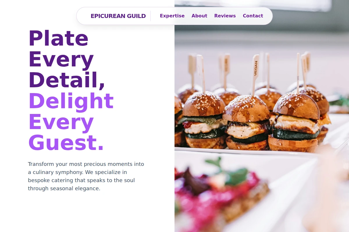 Tasting Catering