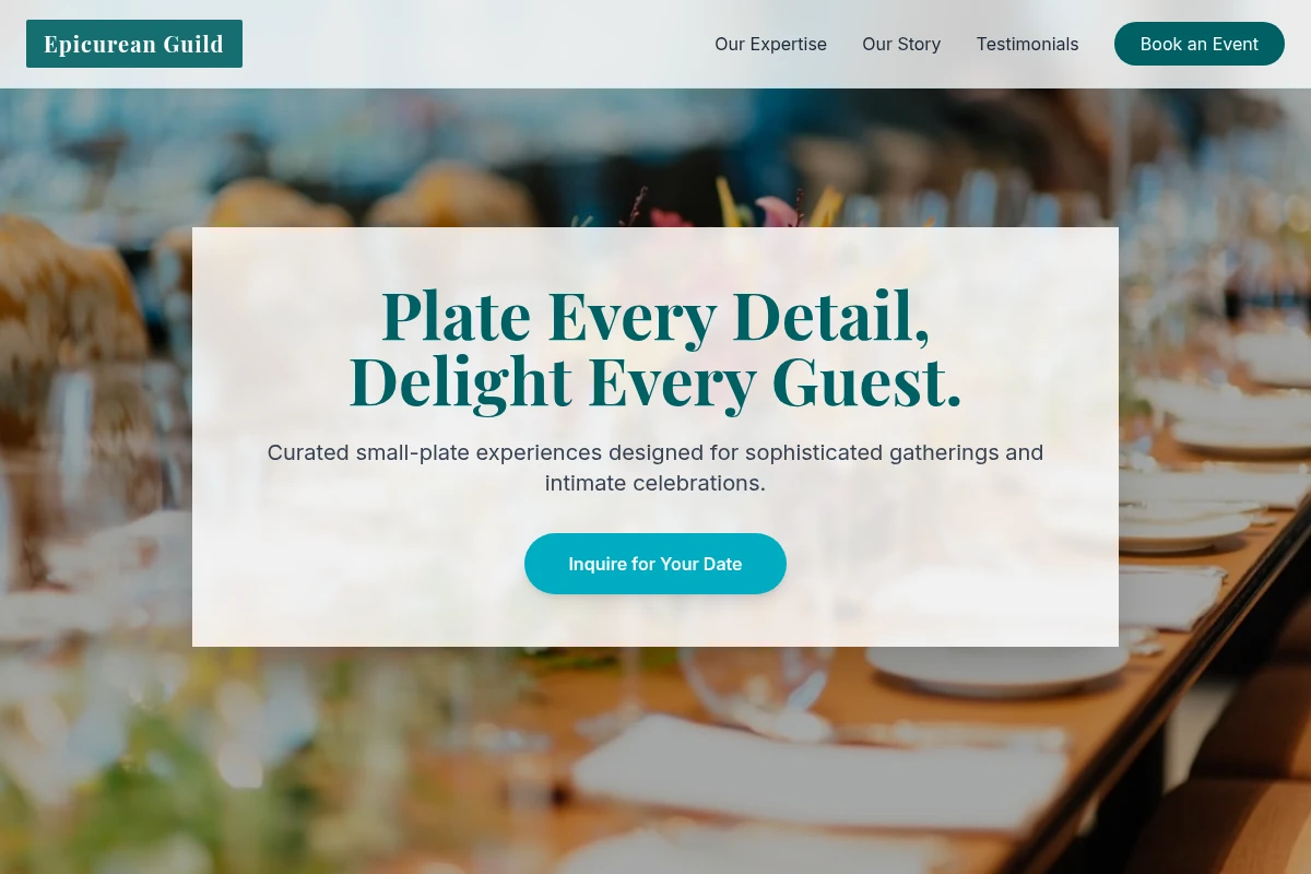 Small-plates Catering