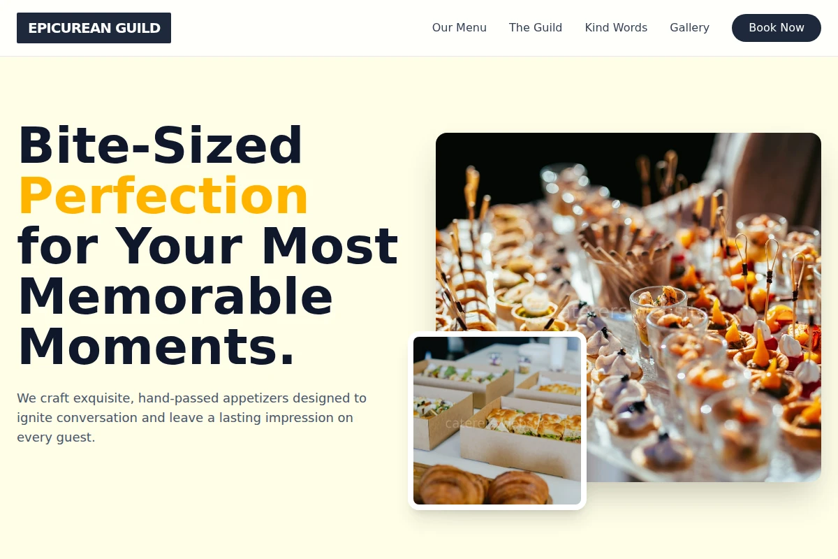 Appetizer Catering