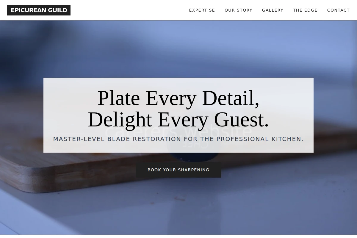 Reduction Chef Knife