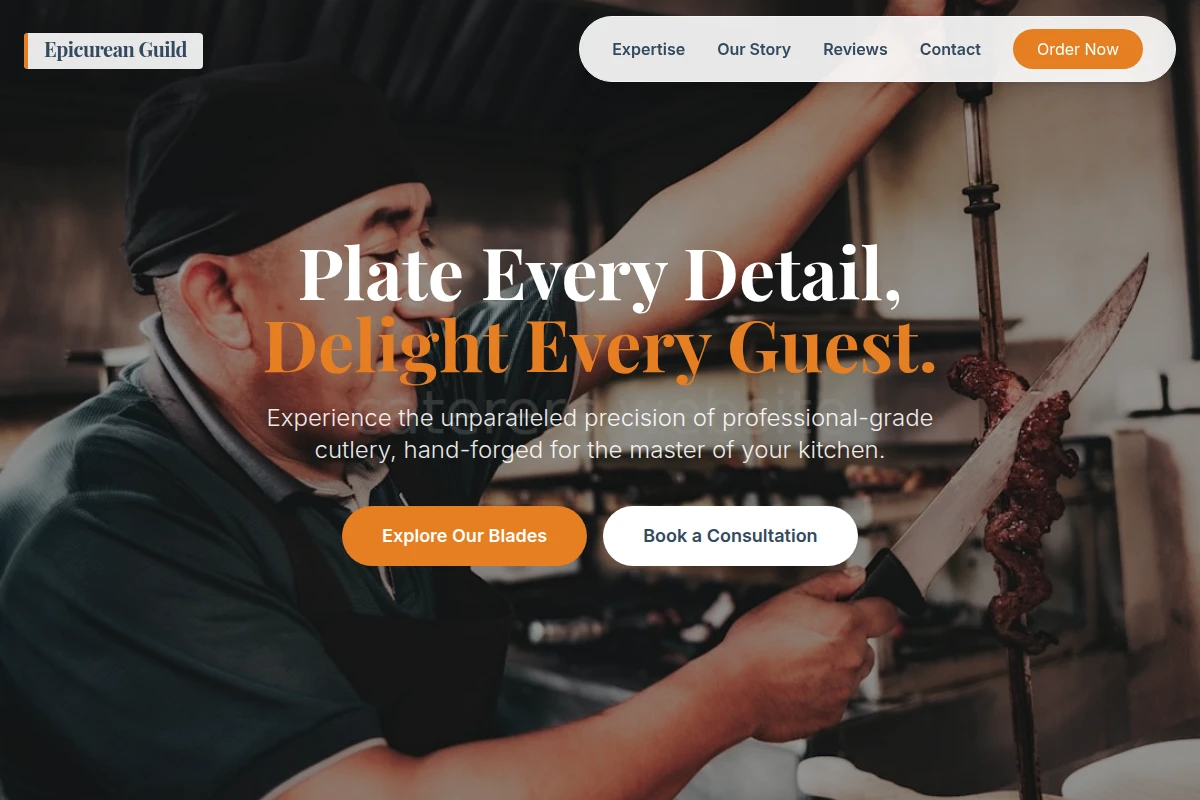 Platter Chef Knife