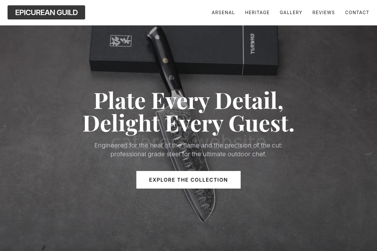 Grill Chef Knife
