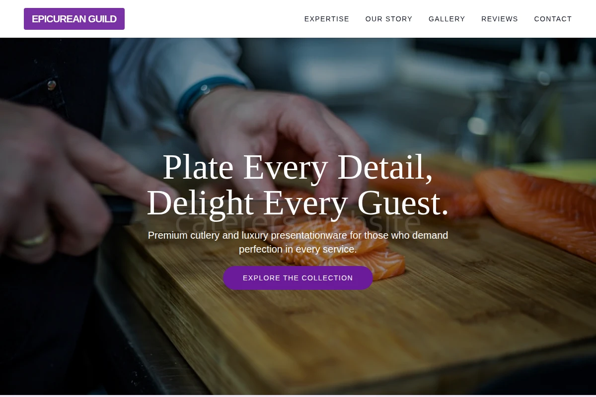 Chafing Dish Chef Knife