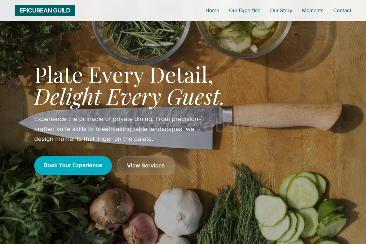 Tablecloth Chef Knife