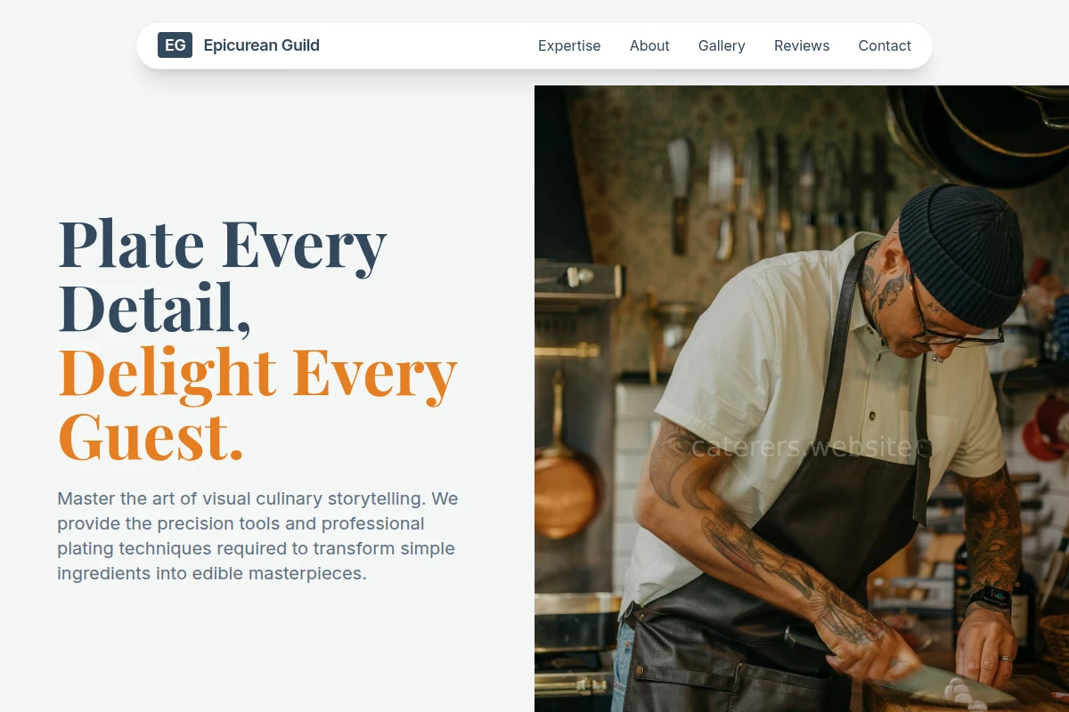 Plating Chef Knife