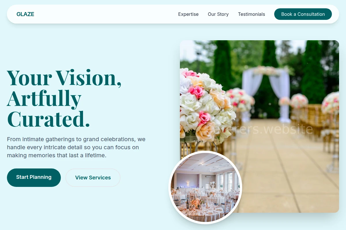 Glaze Event Planning
