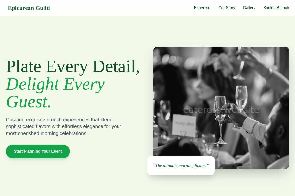 Brunch Event Planning