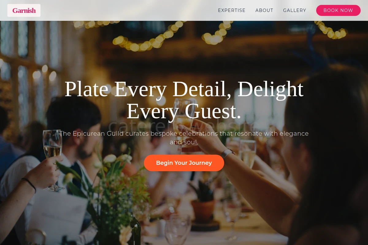 Garnish Event Planning