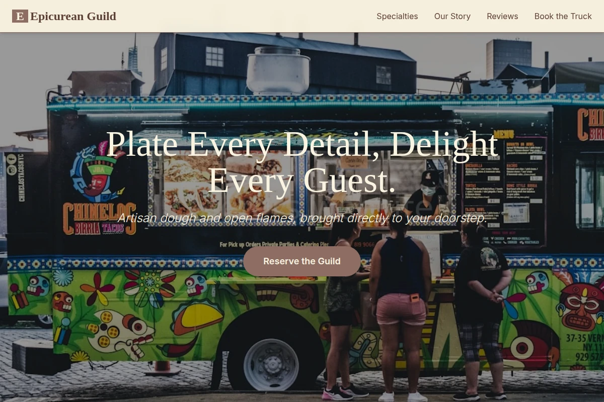 Oven Food Truck