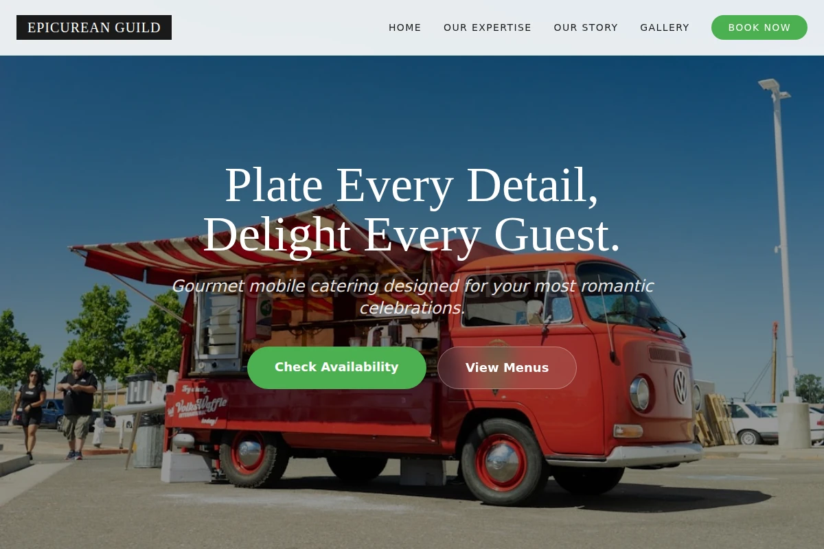 Wedding Food Truck