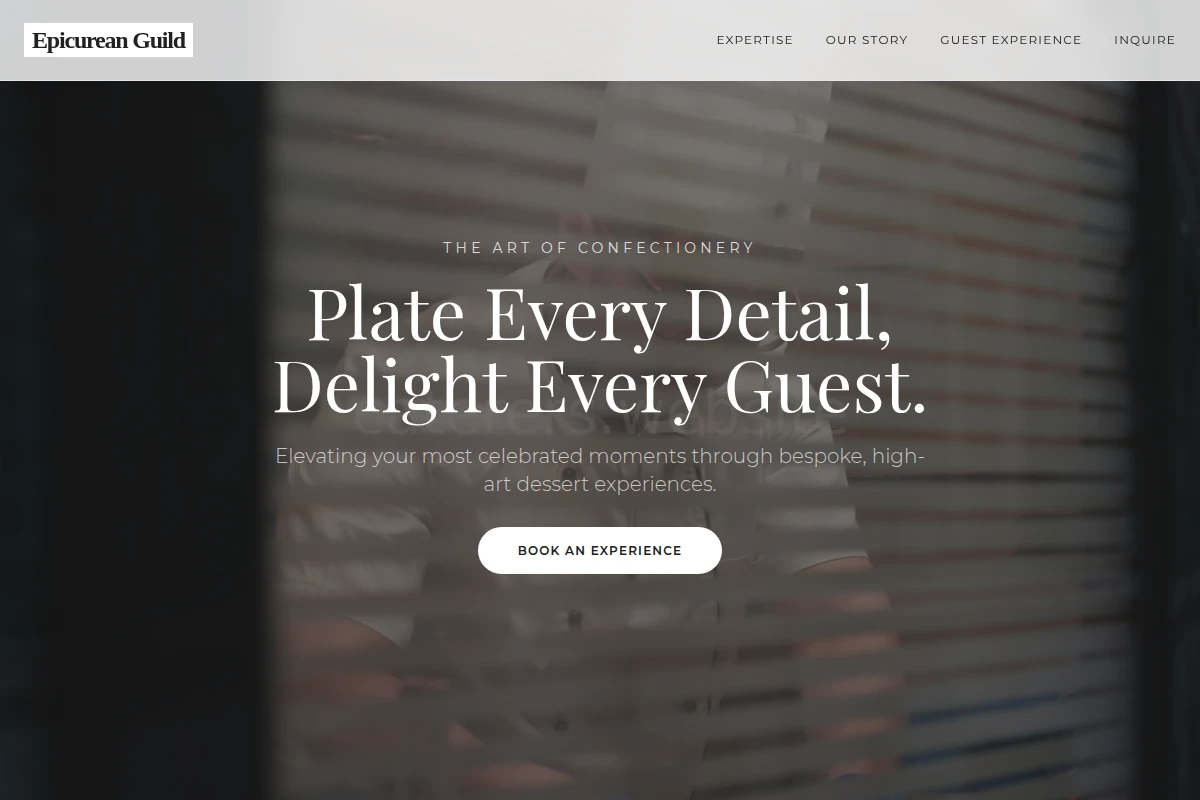 Dessert Private Chef