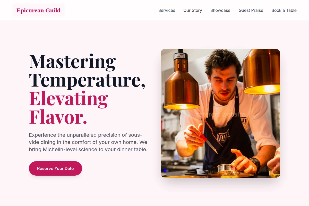 Sous-vide Private Chef
