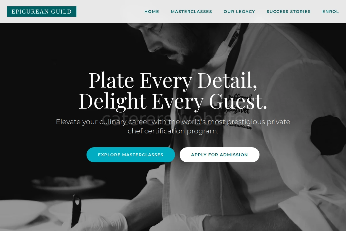 Course Private Chef