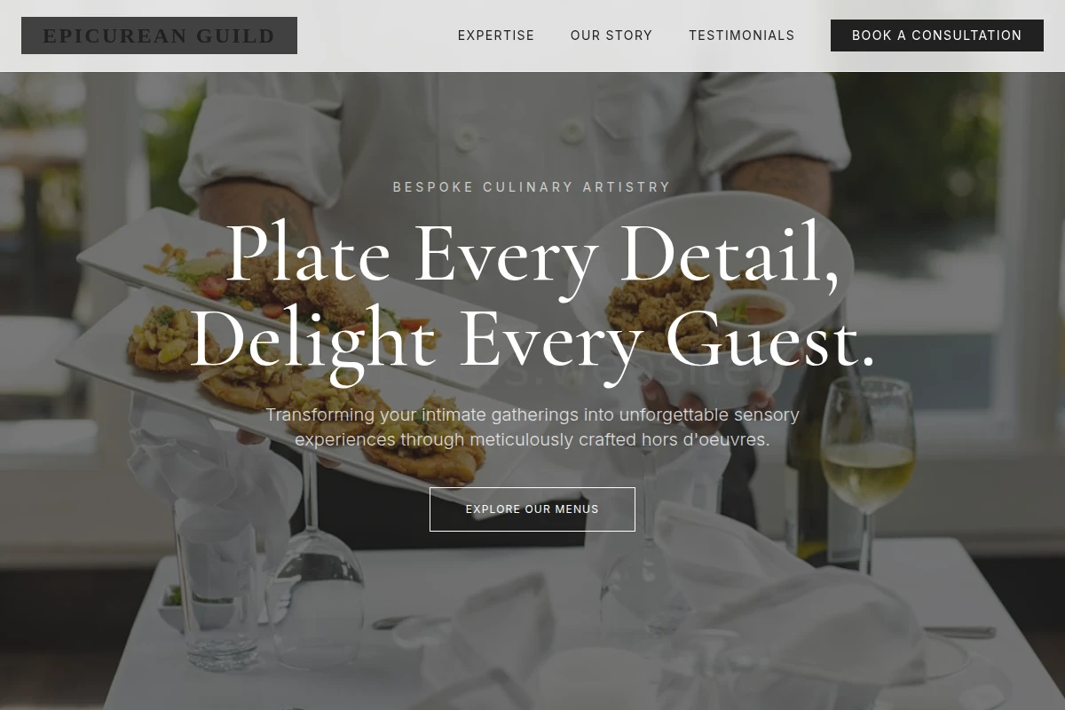 Hors d'oeuvres Private Chef