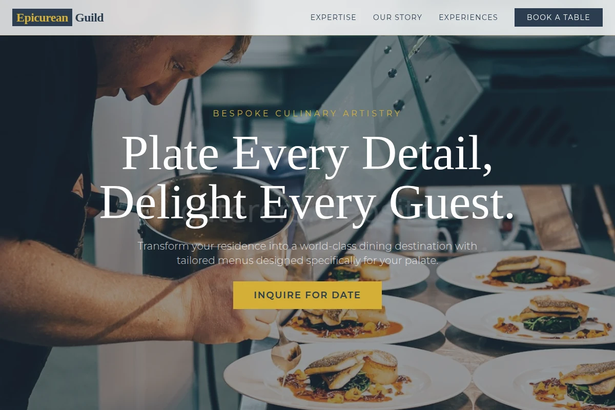 Gourmet Private Chef