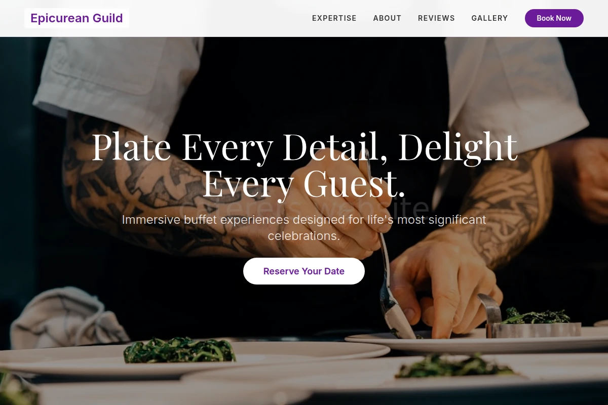 Buffet-style Private Chef