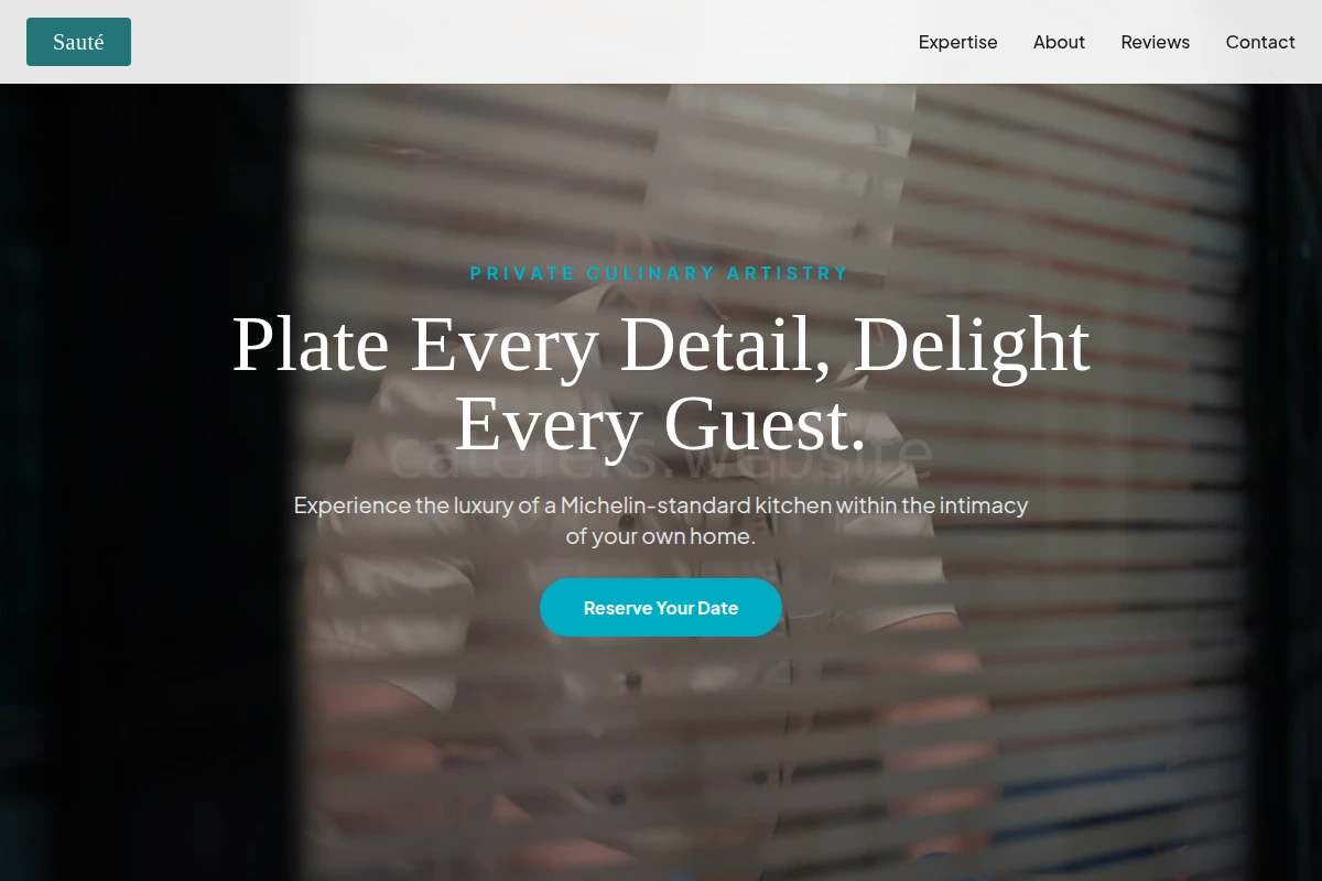 Sauté Private Chef